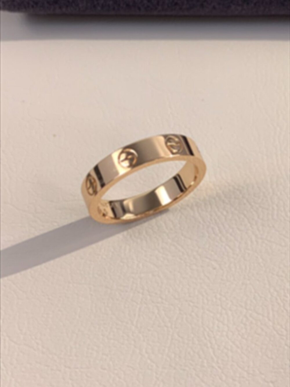 🌹 Cartier Rose Gold Ring